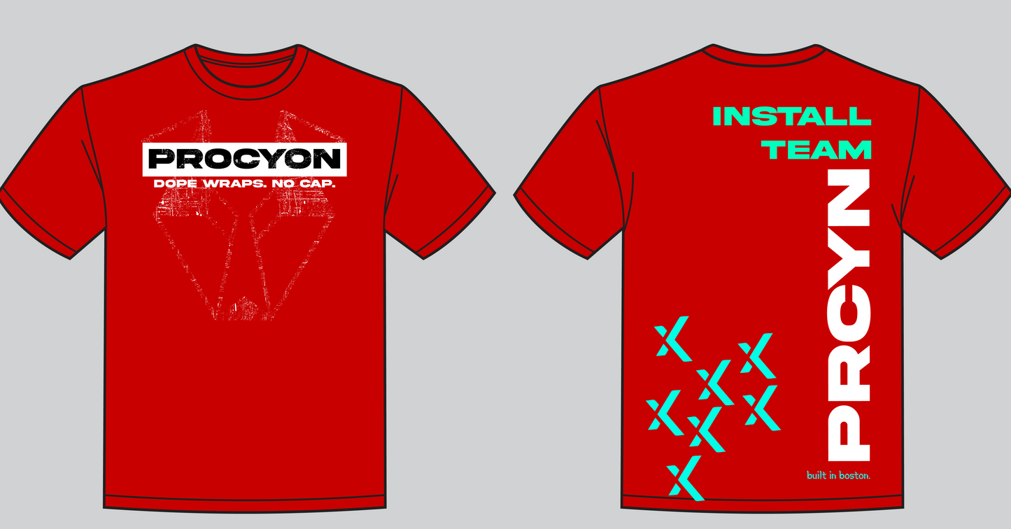 Procyon | Season 3, Article 07 - "Dope Install Team" Tee