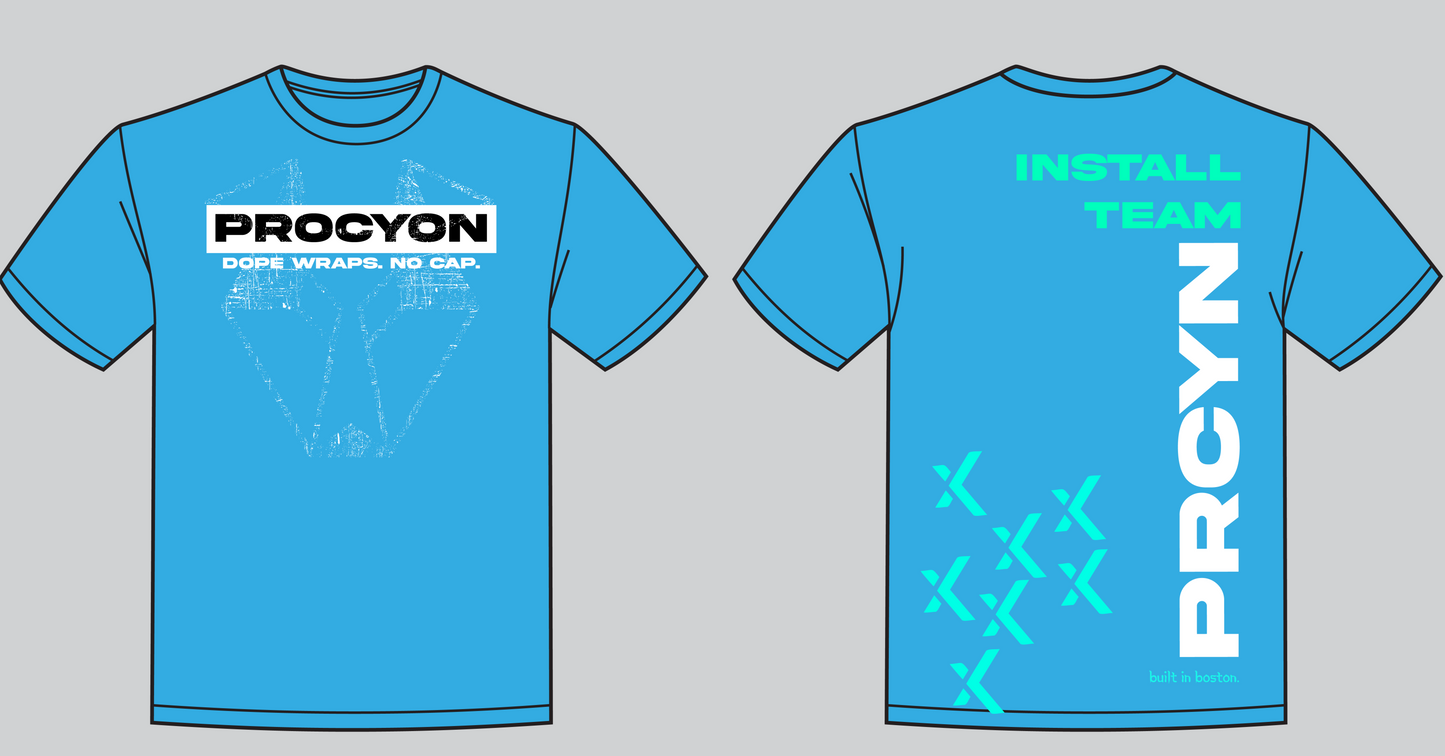 Procyon | Season 3, Article 07 - "Dope Install Team" Tee