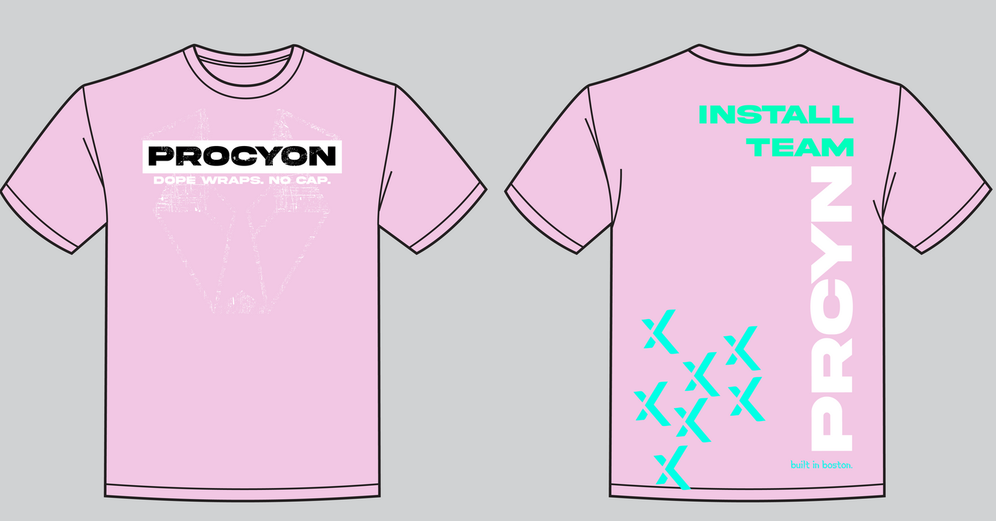 Procyon | Season 3, Article 07 - "Dope Install Team" Tee