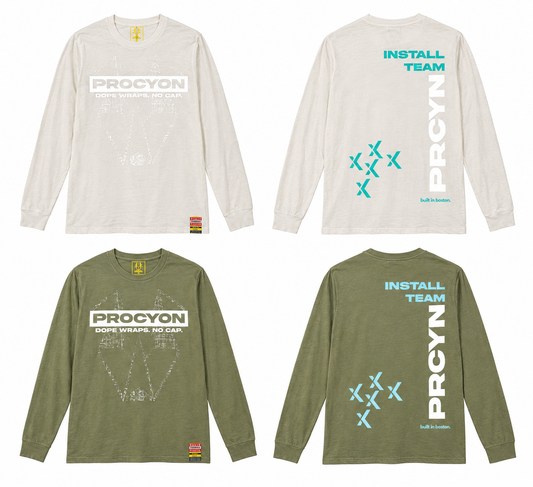 Procyon | Season 3, Article 10 - "Dope Install Team" LONG Tee