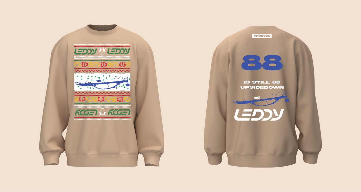 Procyon | Season 3, Article 01 - "88 is still 88 upside down" Leddy Motorsports Ugly Sweater