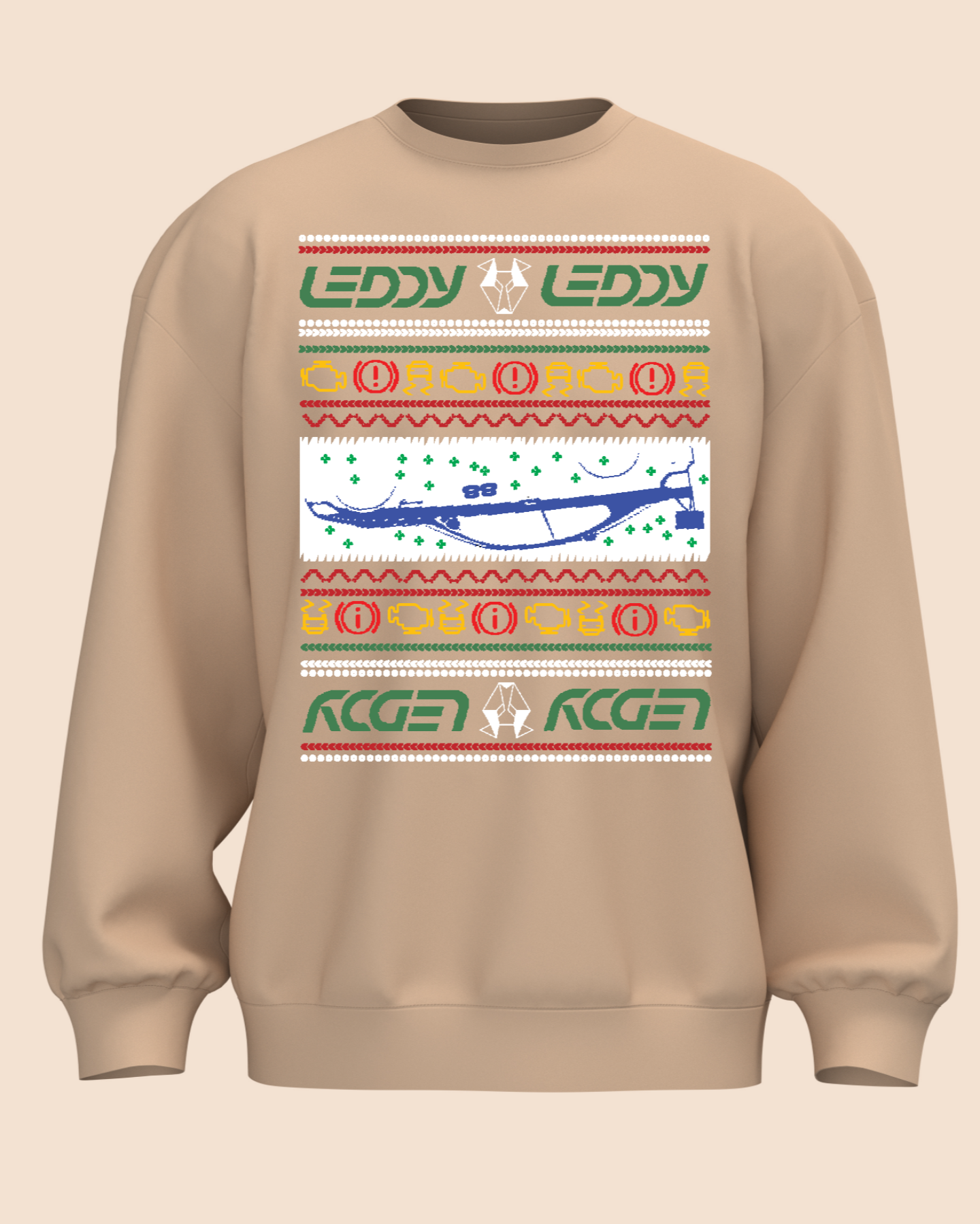 Procyon | Season 3, Article 01 - "88 is still 88 upside down" Leddy Motorsports Ugly Sweater